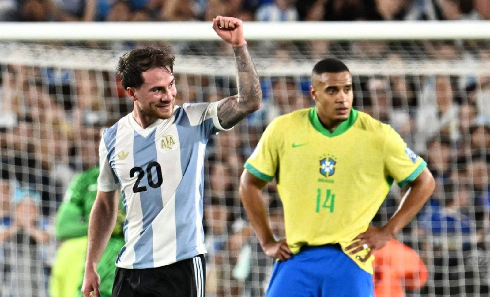Brasil sofre goleada histórica de 4 a 1 para a Argentina em Buenos Aires